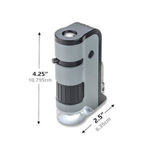 Load image into Gallery viewer, MicroFlip Bundle 100x-250x LED UV Pocket Microscope
