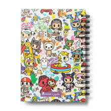 Load image into Gallery viewer, Tokidoki Little Terrors Notebook with Pen Pocket
