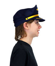 Load image into Gallery viewer, Jr. Airline Pilot Cap, Adj Youth Size
