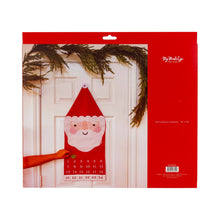 Load image into Gallery viewer, Santa Canvas Advent Calendar
