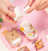 Load image into Gallery viewer, DIY Miniature House Kit: Pop Bubble Bathroom
