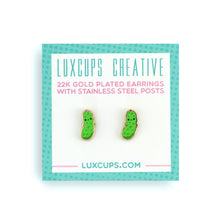 Load image into Gallery viewer, Pickle Earrings
