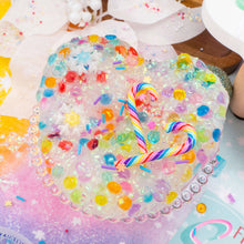 Load image into Gallery viewer, Candy Cane Crush Crunchy Slime
