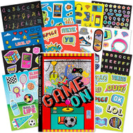 1,000+ Game On Sticker Book
