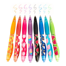 Load image into Gallery viewer, Smens - Glitter Gel - Scented Colored Gel Ink Pens - 8 Count
