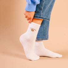 Load image into Gallery viewer, Embroidered Crew Socks-It's Game Day
