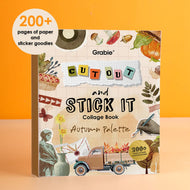 200+ Pages Autumn Palette Collage Activity Book