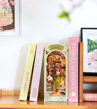 Load image into Gallery viewer, DIY Miniature House Book Nook Kit: Falling Sakura
