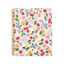 Load image into Gallery viewer, Rough Draft Large Notebook, Flowers and Fruit
