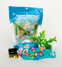 Load image into Gallery viewer, Ocean Explorer (Blue Hawaiian) KidDough Play Kit
