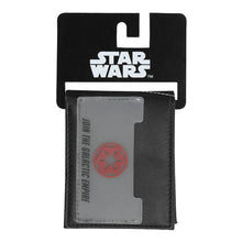 Load image into Gallery viewer, Star Wars Join The Dark Side Men's Black Bifold Wallet
