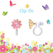 Load image into Gallery viewer, CLIP ON Cutie Earrings- Pink Daisy
