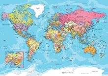 Load image into Gallery viewer, Map of the World Tin
