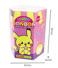 Load image into Gallery viewer, Pokémon Pocket Peace Candy BonBon Mirror Keyring (Random Blind Box)
