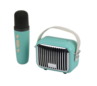 Pocket Karaoke-Microphone & Speaker Combo-Teal