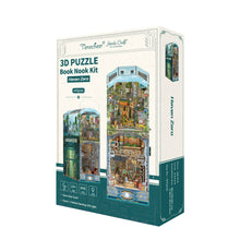 Load image into Gallery viewer, DIY Miniature House Book Nook Kit: Haven Zero w/ Dust Cover
