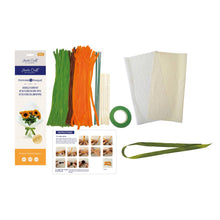 Load image into Gallery viewer, DIY Chenille Flower Bouquet Kit – Sunflower
