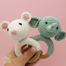 Load image into Gallery viewer, DIY Crochet Kit - Rattle Elephant
