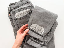 Load image into Gallery viewer, Stick &amp; Stitch Floral embroidery patterns for clothing
