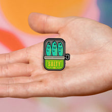 Load image into Gallery viewer, Salty Sardines Pin
