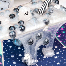 Load image into Gallery viewer, Liquid Ghost Boba Clear Slime
