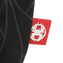 Load image into Gallery viewer, Spider-Man Across The Spider-Verse Miles Morales Logo 11.5” Black Fanny Pack
