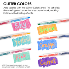 Load image into Gallery viewer, Color Magic Layering Marker Set: Glitter
