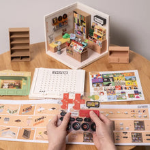 Load image into Gallery viewer, DIY Miniature House Kit: Fascinating Book Store
