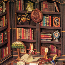 Load image into Gallery viewer, DIY Book Nook Kit: Owl Bookstore
