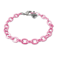 CHARM IT! PINK CHAIN BRACELET
