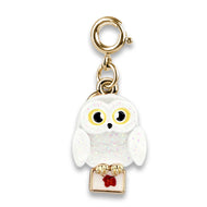 Gold Swivel Hedwig Charm