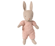 Rabbit, Micro - Sand - Rose knitted suit