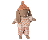 Winter bunny, Micro - Brown - Rose