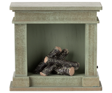 Load image into Gallery viewer, Fireplace, Miniature - Dusty green
