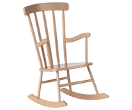 Rocking chair, Miniature - Dark sand