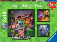 Minecraft Biomes - 49 Pieces Puzzle