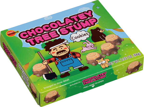 *Chocolatey Tree Stump Cookies