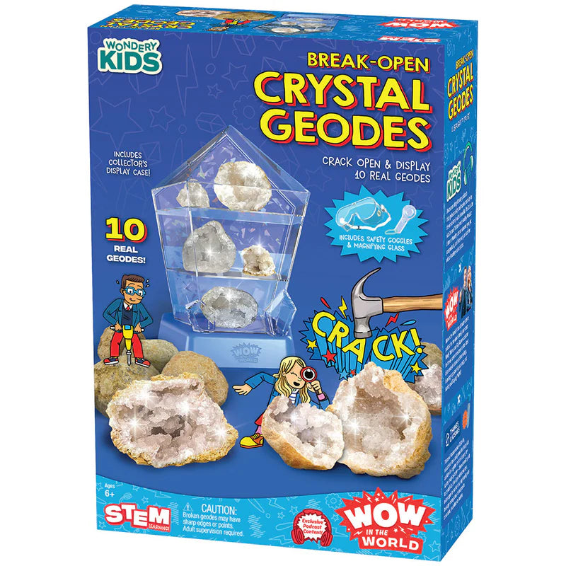 Wow in the World: Break-Open Crystal Geodes – AkCrazyCollector