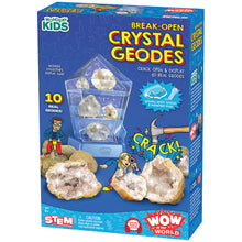 Load image into Gallery viewer, Wow in the World: Break-Open Crystal Geodes
