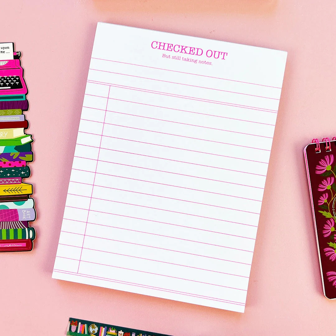Checked Out Notepad – AkCrazyCollector