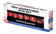 D&D New Adventurer Set Red Dice