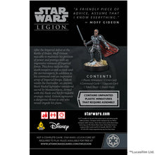 Load image into Gallery viewer, Star Wars: Legion - Moff Gideon Commander Expansion
