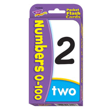 Load image into Gallery viewer, Numbers 0-100 Pocket Flash Cards

