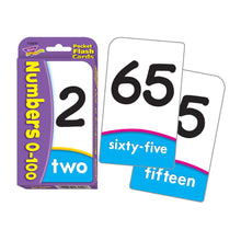 Load image into Gallery viewer, Numbers 0-100 Pocket Flash Cards
