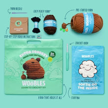 Load image into Gallery viewer, Hugh the Capybara Extra Squeezy Crochet Kit
