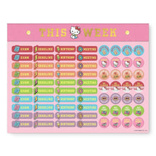 Load image into Gallery viewer, Hello Kitty College Letters Weekly Desk Pad
