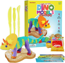 Load image into Gallery viewer, Dino Clay Models with Modeling Clay
