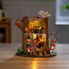 Load image into Gallery viewer, DIY Miniature House Kit: Fairytale Tree House
