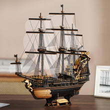 Load image into Gallery viewer, DIY Wooden Puzzle: The Seahorse Barque
