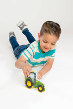 Load image into Gallery viewer, John Deere Kids: How Tractors Work Shaped Board Book

